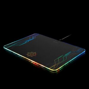 Accessory Power Enhance ENPCPLR100BKEW RGB LED Gaming Mouse Pad
