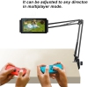 ISTAR Bed Cell Phone Holder - Lazy Adjustable Bracket - Tablet Holder Stand Universal Mobile Phone Stand for Desk, 360º Rotating Phone Mounts for Bed Flexible Phone Holder Accessories