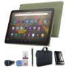 Amazon Fire HD 10 32GB 10.1" Tablet (2021) - Bundle with Travel Accessories