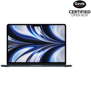 Apple MacBook Air 13.6" w/ Touch ID (2022) -Midnight (Apple M2 Chip/256GB SSD/8GB RAM) -Eng -Open Box