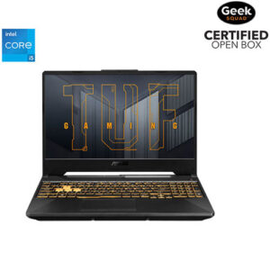 ASUS TUF Gaming F15 15.6" Gaming Laptop (Intel Core i5-11400H/512GB SSD/16GB RAM/RTX 3050) -Open Box