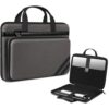 FINPAC 13-14 Inch Laptop Sleeve Case - Briefcase Shoulder Bag with Tablet Pocket and Accessory Pouch
