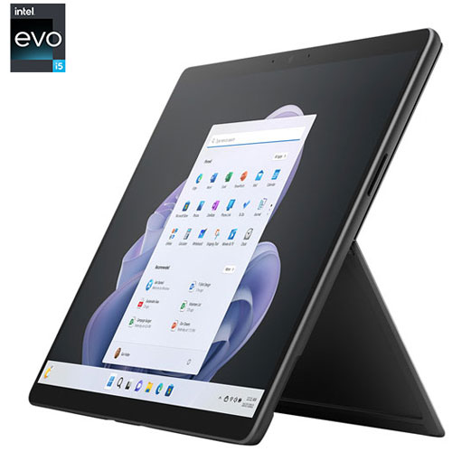 Microsoft Surface Pro 9 13" 256GB Windows 11 Tablet with Intel Evo Core i7-1255U/16GB RAM - Graphite
