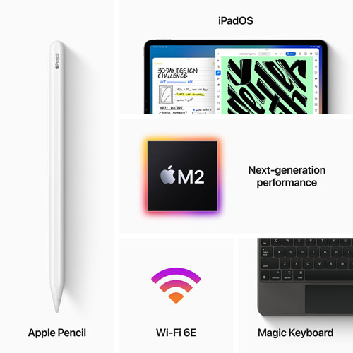 16567278_6.jpg Apple iPad Pro 12.9" 256GB with Wi-Fi (6th Generation) - Space Grey