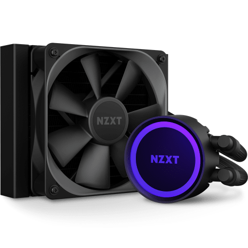 NZXT Kraken 120 Fluid Dynamic Bearing LGA 1700 AM5 120mm Radiator Fans 300RPM Black Other Computer & Laptop Accessories (RL-KR120-B1)
