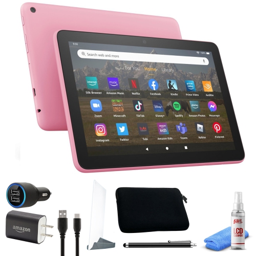 16701440.jpeg Amazon Fire HD 8 (2022) - Rose with Tablet Accessory Kit