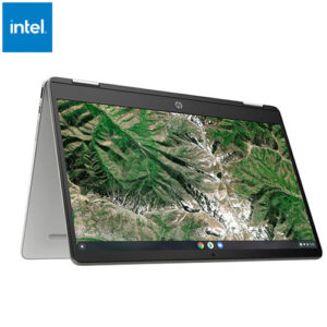 HP x360 14" Touchscreen 2-in-1 Chromebook - Silver (Intel Celeron N4500/128GB SSD/4GB RAM/Chrome OS)