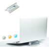 '- Laptop Stand Riser Wedge Support Ventilated Office Desk Accessory Cooling Portable Plastic Lightweight