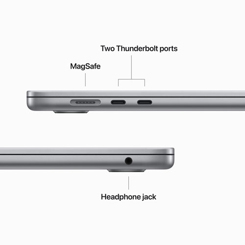 17146825_11.jpg Apple MacBook Air 15" w/ Touch ID (2023) - Space Grey (Apple M2 Chip / 256GB SSD / 8GB RAM) - English