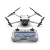 DJI Mini 3 Pro Quadcopter Drone and Remote Control with Built-in Screen (DJI RC) - Grey