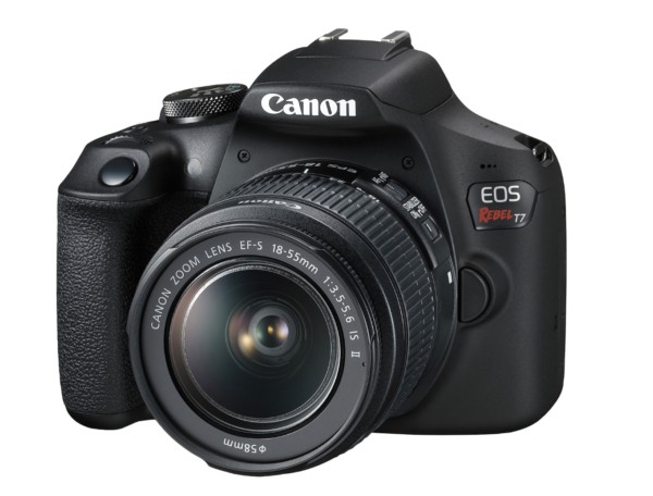 Canon EOS Rebel T7 DSLR Camera with 18-55mm IS Lens Kit