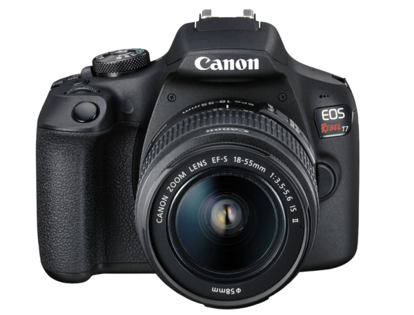 Canon EOS Rebel T7 DSLR Camera with 18-55mm IS Lens Kit
