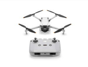 DJI Mini 3 Quadcopter Drone with Remote Control - Grey