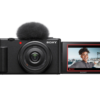 Sony ZV-1F Content Creator Vlogger 20.1MP Digital Camera - Black