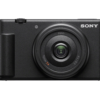 Sony ZV-1F Content Creator Vlogger 20.1MP Digital Camera - Black