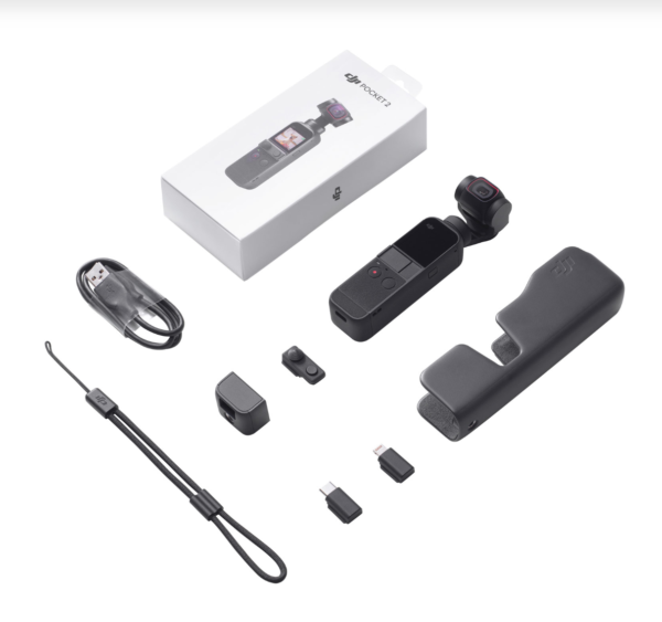 DJI Pocket 2 3-Axis Stabilized 4K Handheld Camera - Black