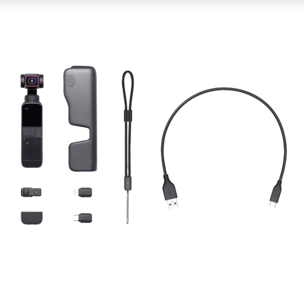 DJI Pocket 2 3-Axis Stabilized 4K Handheld Camera - Black