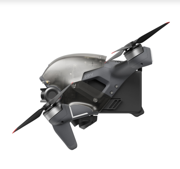 DJI FPV Quadcopter Drone Combo with Remote Control and Goggles - Grey