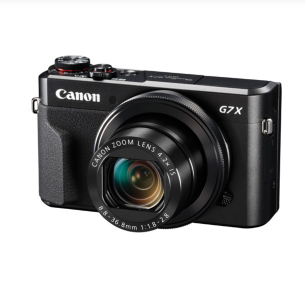 Canon PowerShot G7 X Mark II Wi-Fi 20.1MP 4.2x Optical Zoom Digital Camera - Black