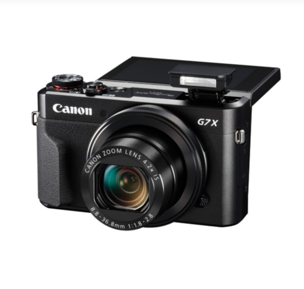 Canon PowerShot G7 X Mark II Wi-Fi 20.1MP 4.2x Optical Zoom Digital Camera - Black