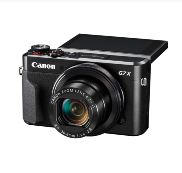 Canon PowerShot G7 X Mark II Wi-Fi 20.1MP 4.2x Optical Zoom Digital Camera - Black