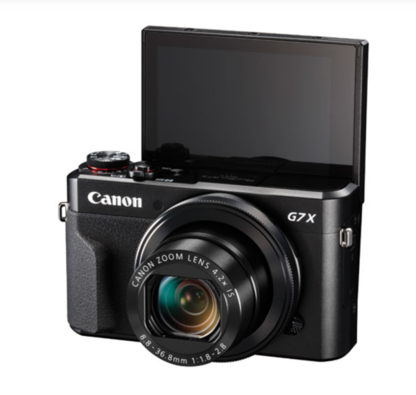Canon PowerShot G7 X Mark II Wi-Fi 20.1MP 4.2x Optical Zoom Digital Camera - Black
