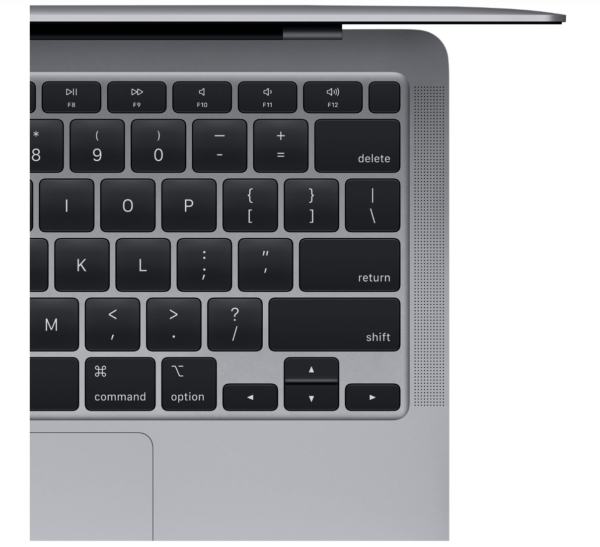 Apple MacBook Air 13.3" w/ Touch ID (Fall 2020) - Space Grey (Apple M1 Chip / 256GB SSD / 8GB RAM) - En