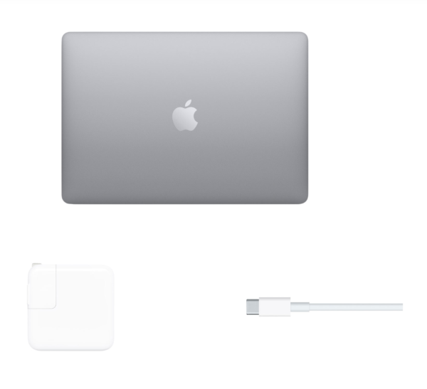 Apple MacBook Air 13.3" w/ Touch ID (Fall 2020) - Space Grey (Apple M1 Chip / 256GB SSD / 8GB RAM) - En