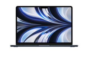 Apple MacBook Air 13.6" w/ Touch ID (2022) -Midnight (Apple M2 Chip/256GB SSD/8GB RAM) -Eng -Open Box