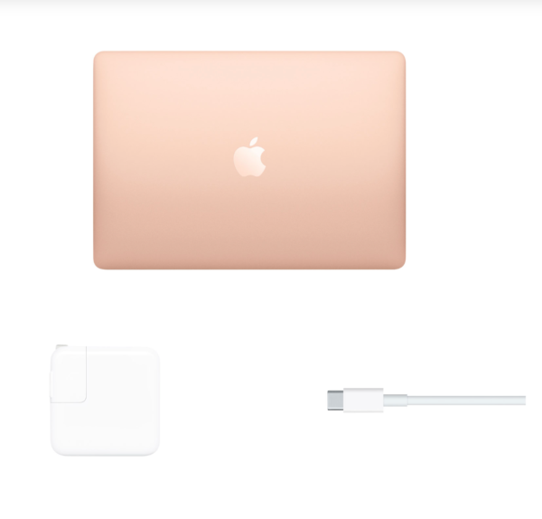 Apple MacBook Air 13.3" w/ Touch ID (Fall 2020) - Gold (Apple M1 Chip / 256GB SSD / 8GB RAM) - En