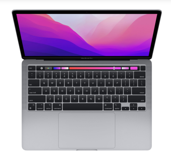 Apple MacBook Pro 13.3" w/ Touch Bar (2022) - Space Grey (Apple M2 Chip / 256GB SSD / 8GB RAM) - English